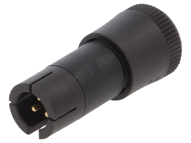 Connector: rond; stekker; 719; mannelijk; PIN: 3; niet afgeschermd Connector: rond; stekker; 719; mannelijk; PIN: 3; niet afgeschermd